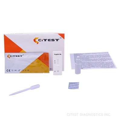 H. pylori Antibody Rapid Test， chromatographic immunoassay，whole blood, serum, or plasma