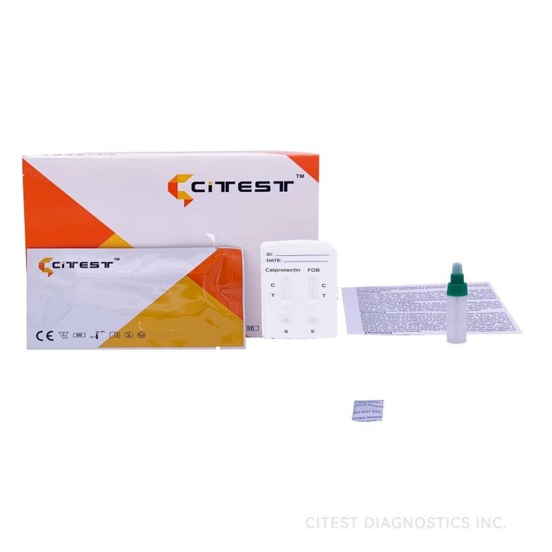 Sensitive Accurate Calprotectin FOB Rapid Test Cassette One Step Disposable