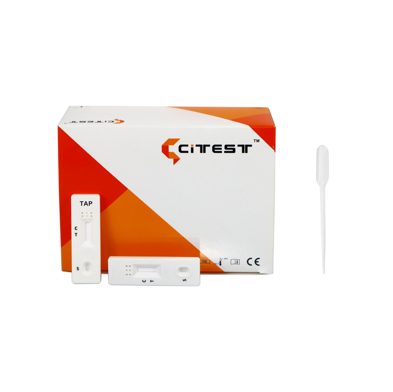 TAP Rapid Test Cassette Urine Cut Off Concentration Of 1000 Ng/ML