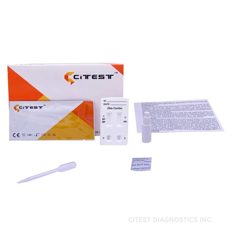 Zika IgG/IgM and NS1 Combo Rapid Test Cassette (Whole Blood/Serum/Plasma)
