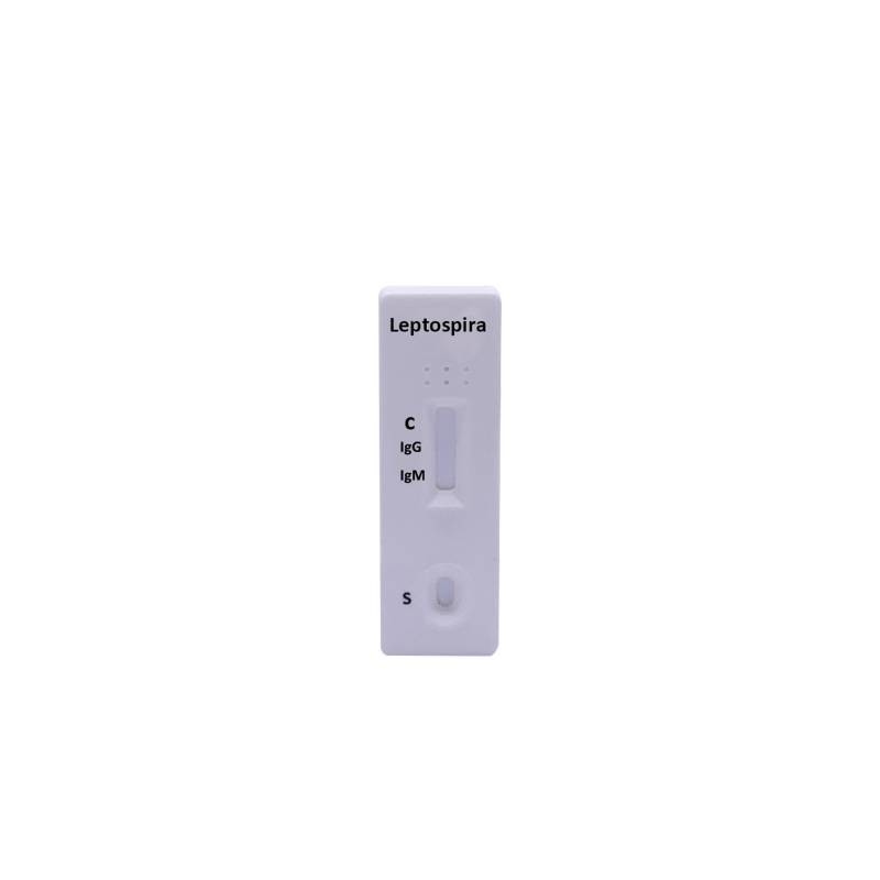 CE ILEP-402 Leptospira IgG IgM Test Cassette Whole Blood Serum Plasma