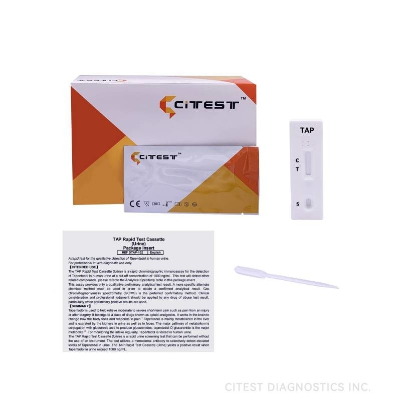 Tapentadol TAP Rapid Test Cassette Urine Specimen Durgs Of Abuse